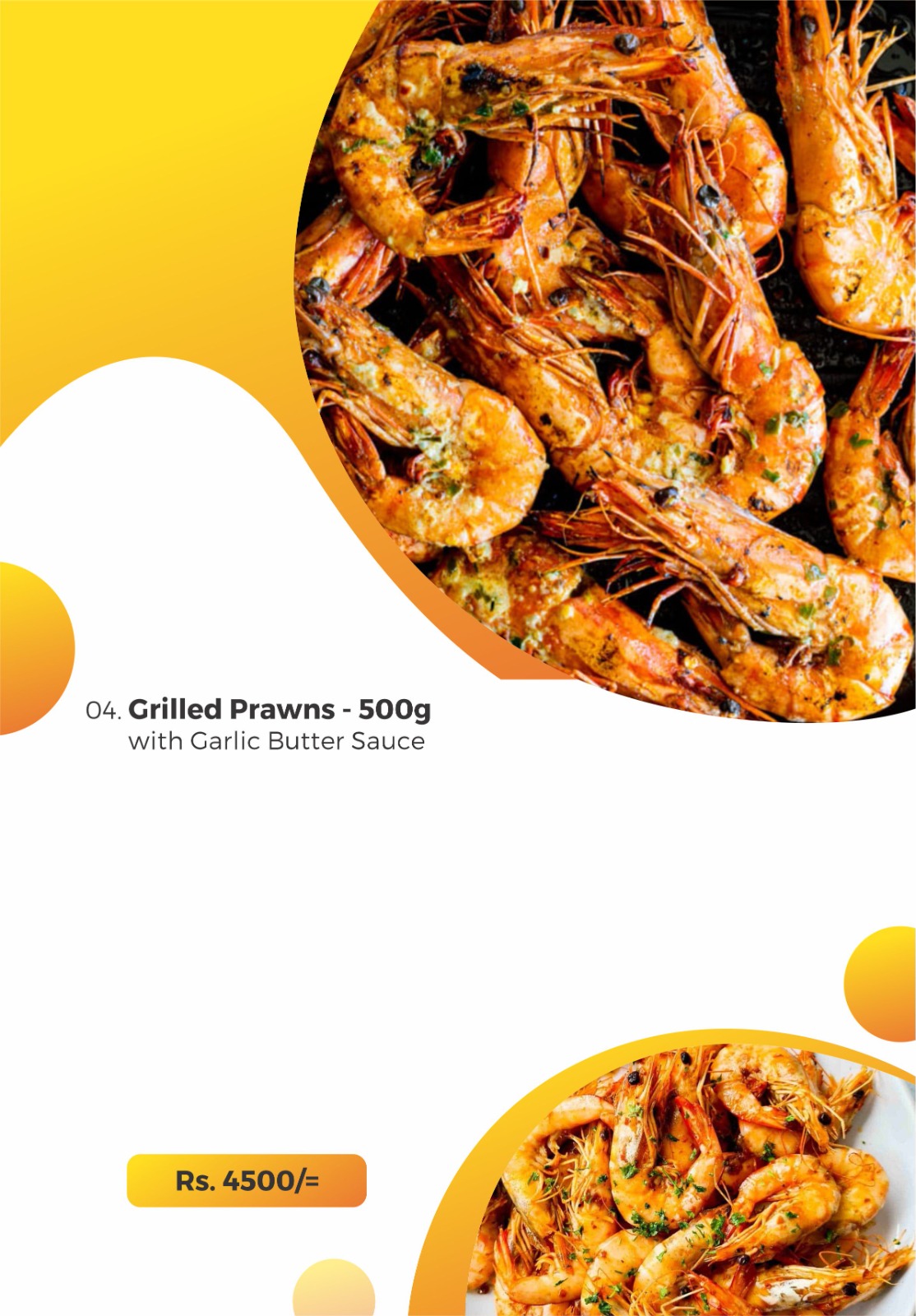 Grilled Prawns
